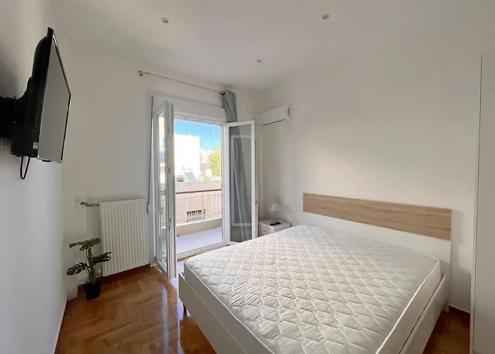 Wsd Athens Cozy 2Bd Apt With Balcony Near Attiki Metro
