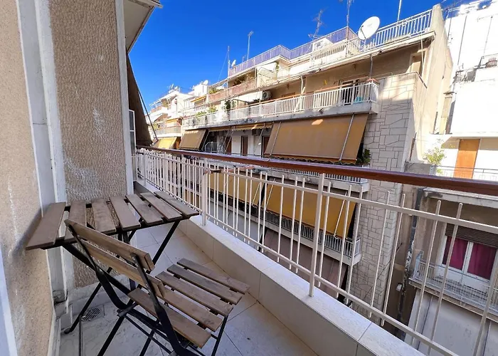 Wsd Athens Cozy 2Bd Apt With Balcony Near Attiki Metro